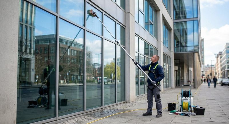 Commercial Window Washing in Newark, DE