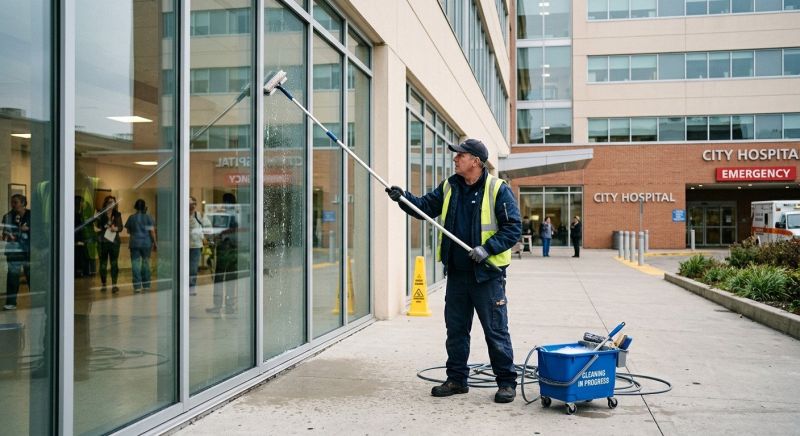 Medical Center Window Cleaning in Denver, CO