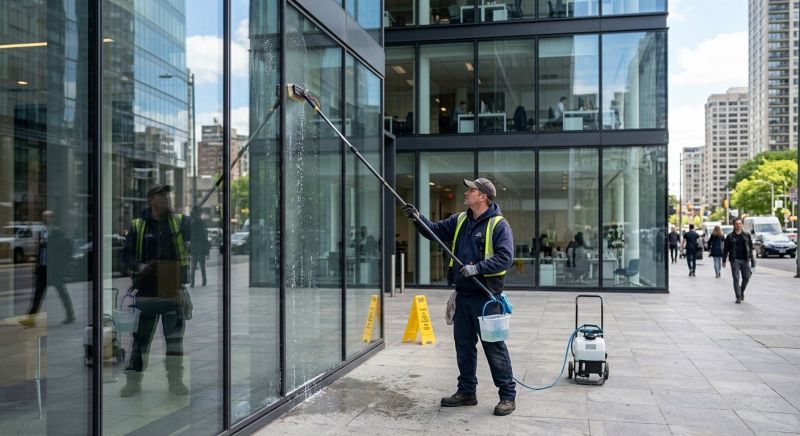 Storefront Window Cleaning in Mobile, AL