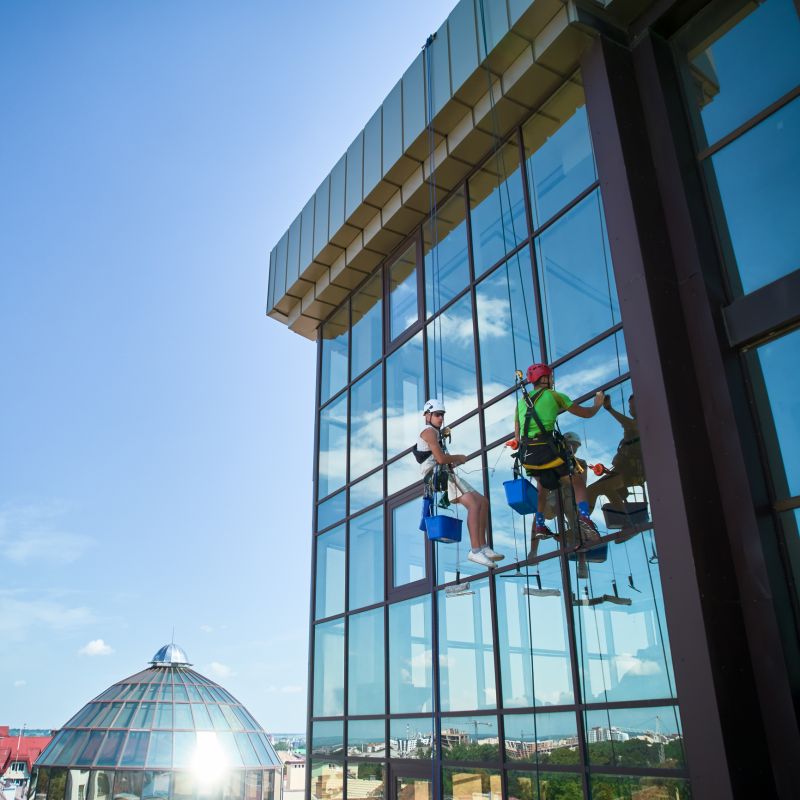 High-Altitude Window Cleaning